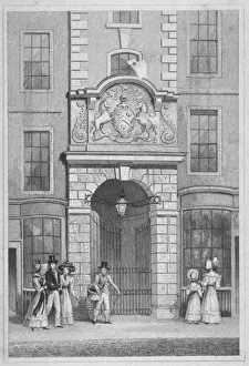 W Watkins Prints: Saddlers Hall, Cheapside, City of London, 1830. Artist: W Watkins