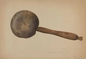 Taupe Collection: Saddlers Mallet, 1940. Creator: Alexander Anderson