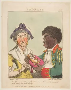 Rowlandson Prints: Sadness, January 21, 1800. Creator: Thomas Rowlandson
