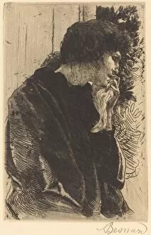 Sadness Gallery: Sadness (Tristesse), 1887. Creator: Paul Albert Besnard