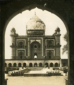 Safdarjungs Tomb, Delhi, India, c1909. Creator: George Rose Safdarjungs Tomb, Delhi, India, c1909. Creator: George Rose