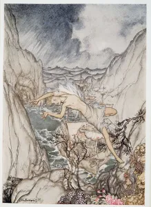 20th Gallery: Safely in harbour is the kings ship, illustration from The Tempest, 1926