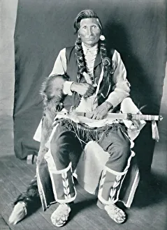 Robert Wilson Prints: A Sahaptin Indian, 1912. Artist: Robert Wilson Shufeldt