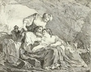 Incest Prints: Said Mayor Filarum, 1748. Creator: Joseph-Marie Vien the Elder
