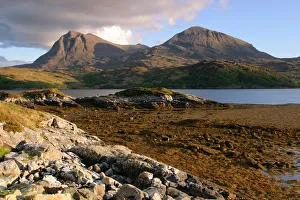 Sutherland Prints: Sail Gharbh and Sail Gorm, Quinag, Highland, Scotland