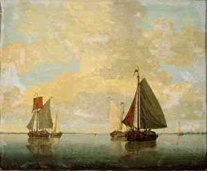 Sailing Boats, 17th century. Artist: Willem van de Velde the Younger