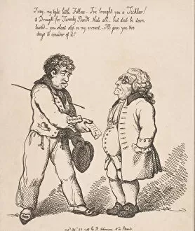 Images Dated 30th April 2020: The Sailor and Banker, or the Firm in Danger, October 28, 1799. October 28, 1799