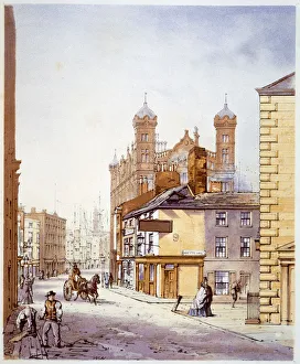 Herdman Prints: The Sailors Home, from Hanover Street, Liverpool, 1864. Artist: William Gawin Herdman