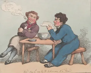 Diary Prints: The Sailors Journal, May 20, 1802. May 20, 1802. Creator: Thomas Rowlandson