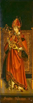 Bishops Mitre Collection: Saint Alban of Mainz, c. 1500 / 1525. Creator: Unknown