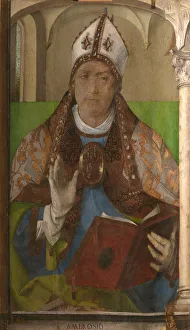 Urbino Prints: Saint Ambrose, Archbishop of Milan