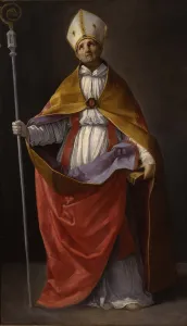 Reni Prints: Saint Andrea Corsini, ca 1637-1640. Creator: Reni, Guido (1575-1642)