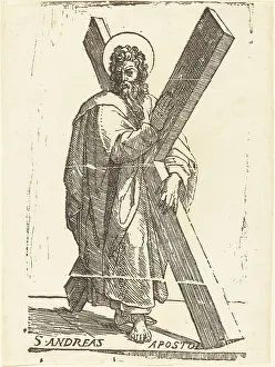 Jacques De Stella Prints: Saint Andrew. Creator: Jacques Stella
