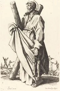 Acts Prints: Saint Andrew, published 1631. Creator: Jacques Callot