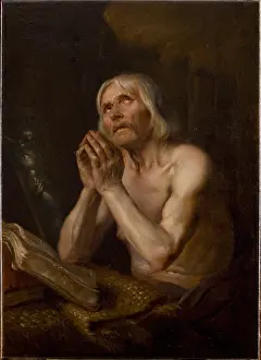 Barechested Prints: Saint Andrzej Zurawek, between 1834-1839. Creator: Rafal Hadziewicz