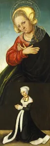 Anne St Prints: Saint Anne with the Duchess Barbara of Saxony as Donor (Interior right wing)