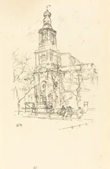 Saint Anne s, Soho, 1896. Creator: James Abbott McNeill Whistler