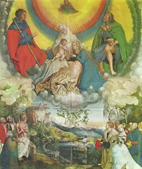 Disease Prints: Saint Anne with the Virgin and Child