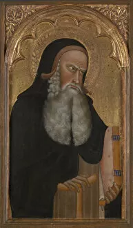 Visions Gallery: Saint Anthony, ca 1350. Artist: Giovanni di Nicola (active Mid of 14th cen.)