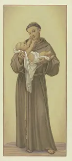 Habit Prints: Saint Anthony of Padua with the Christ Child in his arms