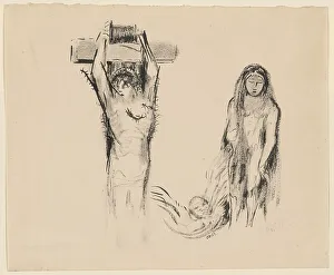 Tempted Prints: Saint Anthony and the Two Temptresses (Saint Antoine et deux Tentatrices)