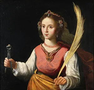 Holy Prints: Saint Apollonia, c1620s. Creator: Unknown