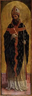 Milan Prints: Saint Augustine. Creator: Foppa, Vincenzo (active 1456-1516)