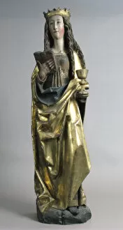 Saint Barbara, German, 15th-16th century. Creator: Unknown