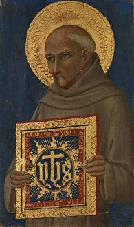 Saint Bernardino, ca. 1460-70. Creator: Workshop of Sano di Pietro (Ansano di Pietro di Mencio)