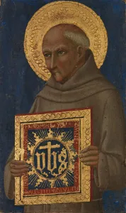Letter H Prints: Saint Bernardino, ca. 1460-70. Creator: Workshop of Sano di Pietro (Ansano di Pietro di Mencio)