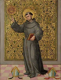 Gesture Prints: Saint Bernardino of Siena, 1510-1530. Creator: Unknown