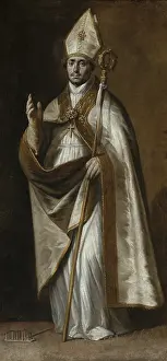 Saint Blaise, 1640-1645. Creator: Castillo y Saavedra, Antonio del (1616-1668)