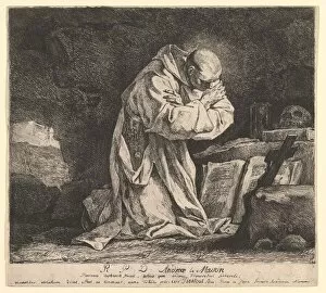 Carthusian Gallery: Saint Bruno, 1764. Creator: Jean Bernard Restout