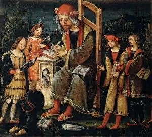 Mannerism Collection: Saint Cassian of Imola. Creator: Aspertini, Amico (1474-1552)