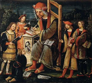 Images Dated 7th June 2019: Saint Cassian of Imola. Creator: Aspertini, Amico (1474-1552)