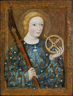 Catherine Of The Wheel Gallery: Saint Catherine, 1360-1364