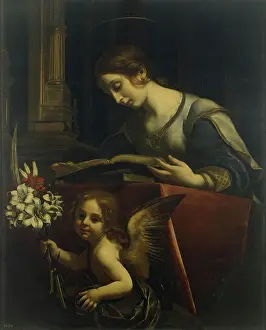 Tuscany Prints: Saint Catherine of Alexandria, 1680. Creator: Carlo Dolci