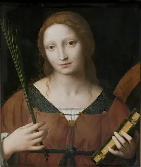 Fourteen Holy Helpers Prints: Saint Catherine of Alexandria, First quarter of 16th century