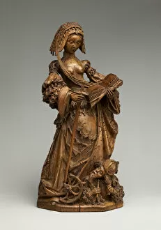 Catherine Saint Gallery: Saint Catherine of Alexandria, German, ca. 1530. Creator: Unknown