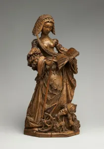 Catherine Saint Prints: Saint Catherine of Alexandria, German, ca. 1530. Creator: Unknown
