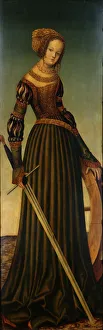Catherine Of The Wheel Gallery: Saint Catherine, c. 1516