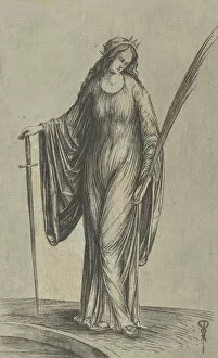Saint Catherine Of Alexandria Gallery: Saint Catherine, ca. 1501-3. Creator: Jacopo de Barbari