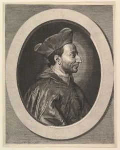 Carlo Borromeo Prints: Saint Charles-Borromee, cardinal et archeveque de Milan. Creator: Jean Morin