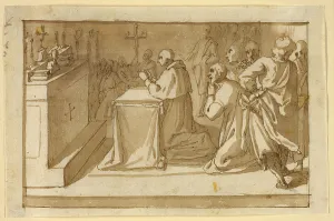 Adored Prints: Saint Charles Borromeo Venerating the Relics