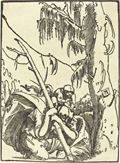 Altdorfer Albrecht Prints: Saint Christopher, 1513. Creator: Albrecht Altdorfer