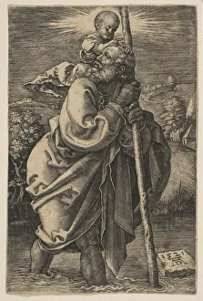 Saint Christopher Facing Left (copy). n. d. Creator: Unknown
