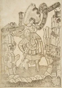 Saint Christopher, probably 16th century., probably 16th century. Creator: Anon Saint Christopher, probably 16th century., probably 16th century. Creator: Anon