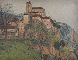 Henri Martin Prints: Saint-Cirq-Lapopie. Creator: Henri Martin