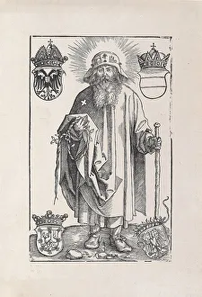 Saint Coloman (Johannes Stabius as Saint Coloman), 1513. Creator: Dürer, Albrecht (1471-1528)