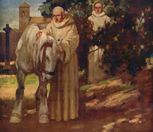 Reid Prints: Saint Columba and the White Horse, 1912